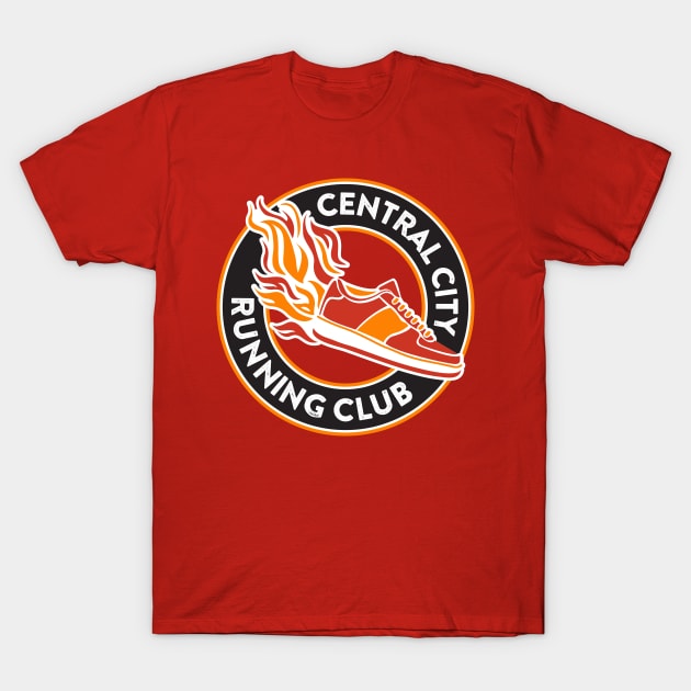 Central City Running Club T-Shirt by MindsparkCreative